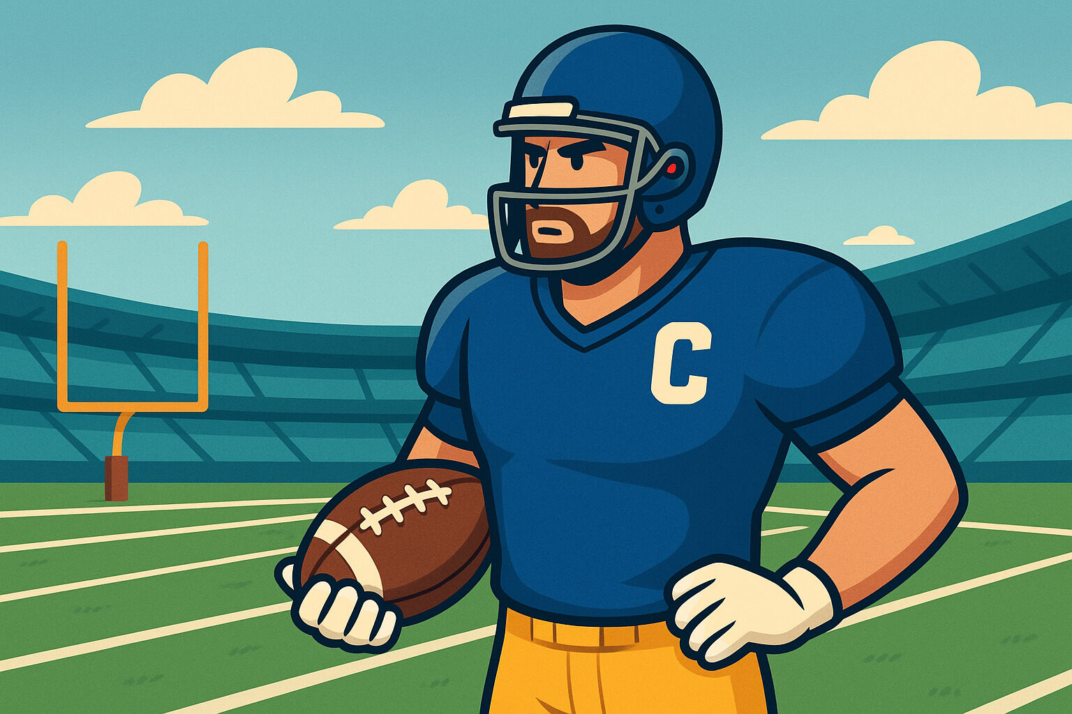 Rola kapitana drużyny futbolowej